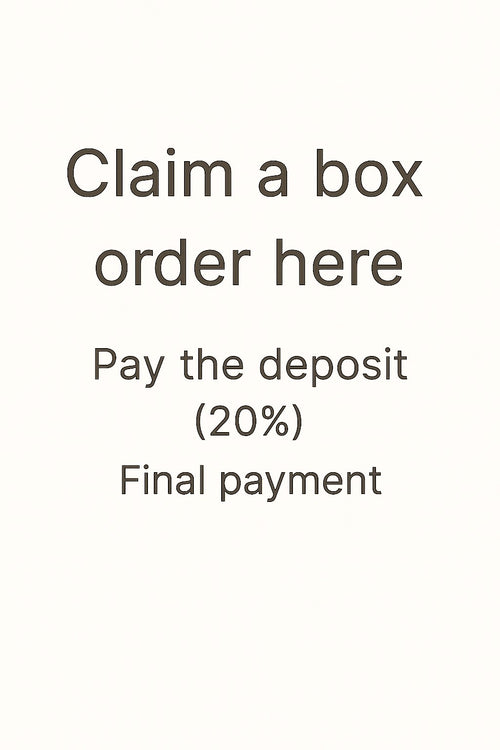 #01 TK live pay deposite（$50）and balance here